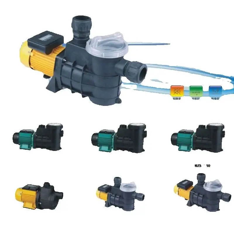 

Self-priming Pump for Water Swimming Pool Fish Pond Spa Pool Water Pump for Hotel Seafood Breeding Circulating Pump 200W HZS-200