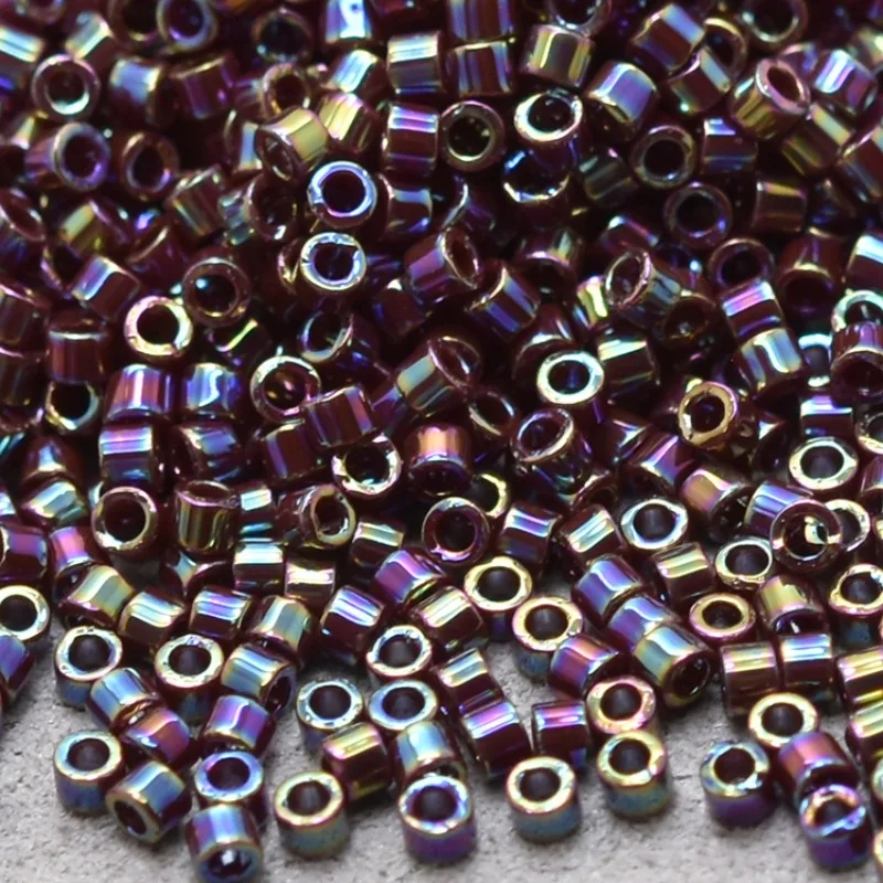 11/0 Miyuki Japan Delica Seed Beads Non-Extra Finish Colors Glass Seed Beads for DIY Craft Jewelry Making