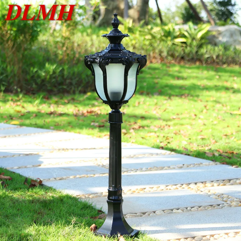 

DLMH Outdoor Lawn Light LED Retro Garden Lamp Waterproof IP65 Home Decor for Courtyard Villa Fixture