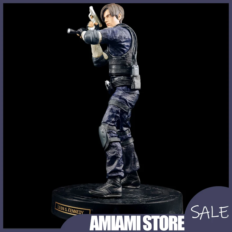 

32cm Resident Evil Zombie Hunter Leon Figure Scale Game Collectible Model Export Hot Seller Statue Birthday Christmas Gifts Toy