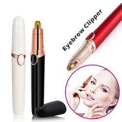 1 electric eyebrow trimmer mini shaving eyebrow trimmer portable facial hair remover, facial protection facial eyebrow trimmer
