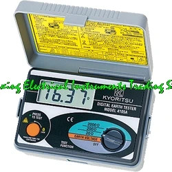 KYORITSU 4105A-H 4105AH Цифровой тестер сопротивления заземления (мягкий корпус) 20 Ом/200 Ом/2000 Ом Напряжение заземления: 200 В/переменного тока (50/60 Гц)
