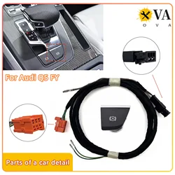 Hill Hold / Auto Hold Switch And Wire For Audi Q5 FY White backlight button LHD 80B 927 143 80B 927 143 A 80B927143