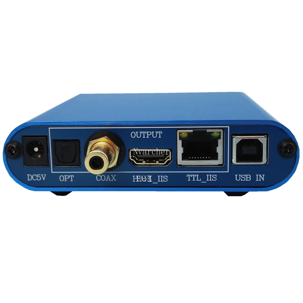 Nvarcher Amanero USB to coaxial optical  HDMI-Compatible    IIS digital interface OTG Sound Card