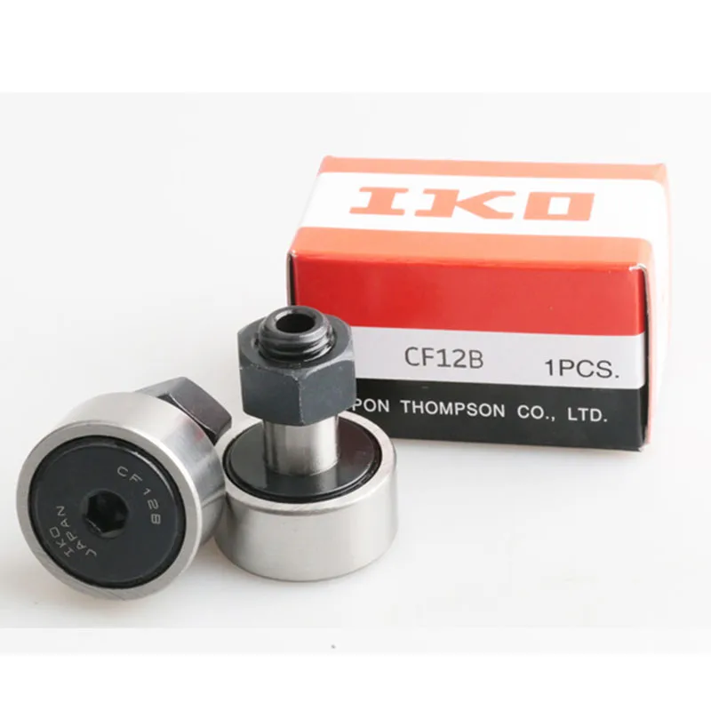 Original Genuine Imported From Jappan IKO Brand Bolt Cam Follower Needle Roller Bearing CF16B CF3 4 5 6 8 10 12 16 18 20 24