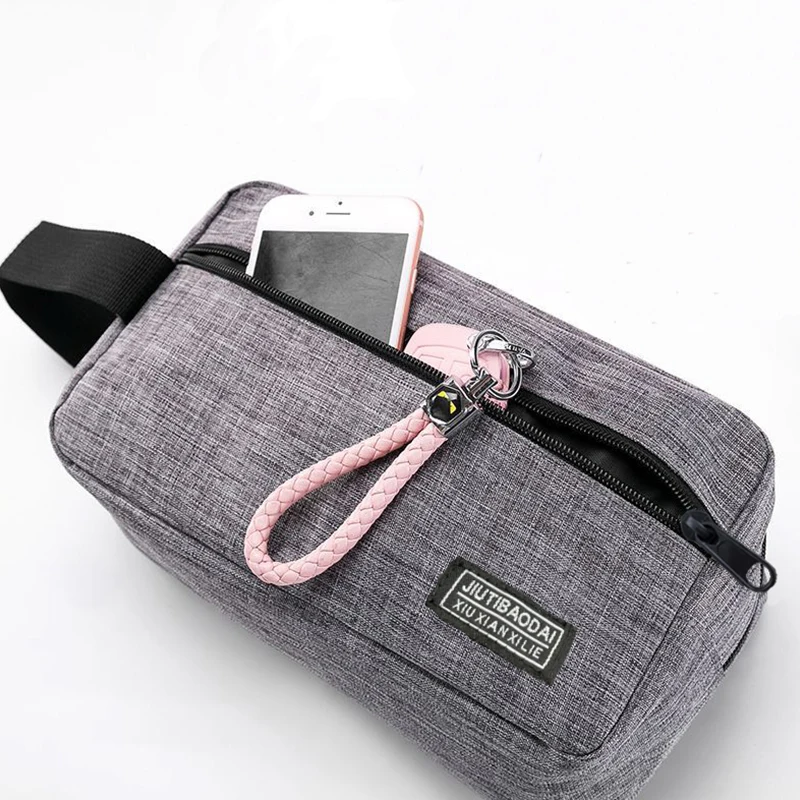 Minimalistische Wind-Aufbewahrungstasche Hochwertige Hängende Reise-Aufbewahrungshüllen Damen-Toilettenartikel-Organizer Weibliche Make-up-Handtaschen Neu – Detail 3