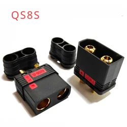 QS8 Connettore batteria al litio resistente Maschio Femmina 110A 2Pin Connettore RC Protezione delle piante Drone Modello di auto Spine 8AWG-12AWG