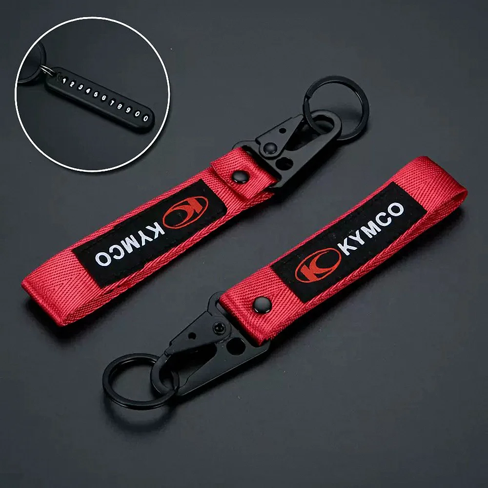 Motorcycle Accessories Key Chain Keychain For Kymco Super K XCT RSK AK Dink Agility Downtown CV3 400i 300i 125i 550 400 125 50 9