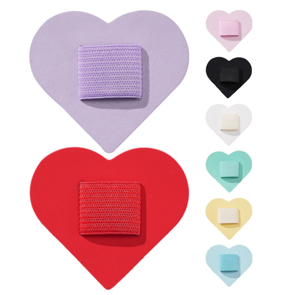 

8Pcs Love Heart Pen Holder Elastic Strap Fits Notebook Journal Planner Pen Sleeve Protective Storage Pencil Holder for Notebook