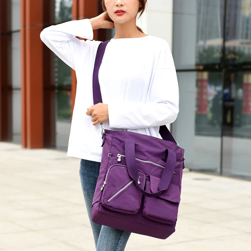 

New Waterproof Women Large Shoulder Bag Brand Designer Handbags High Quality Nylon Female crossbody bag bolsas sac a main