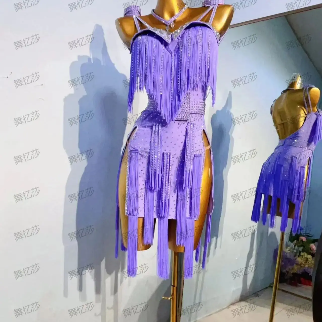 Tanzkostüme, lateinamerikanischer Tanz, Blumenkostüm, Wettbewerb, Mädchen, Kinder, Erwachsene, neue edle Göttin, Fan, professionelle Tanzkostüme