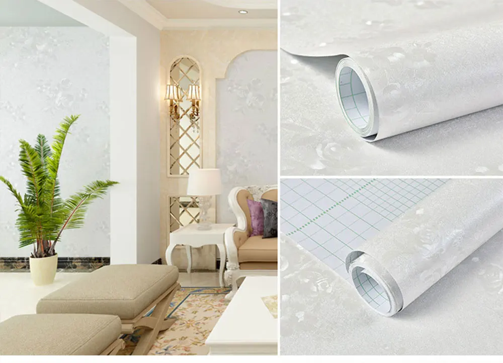 Rebe Blumenmuster selbst klebende Tapete Küche wasserdicht öl beständig dekorative Tapete selbst klebend – Detail 34