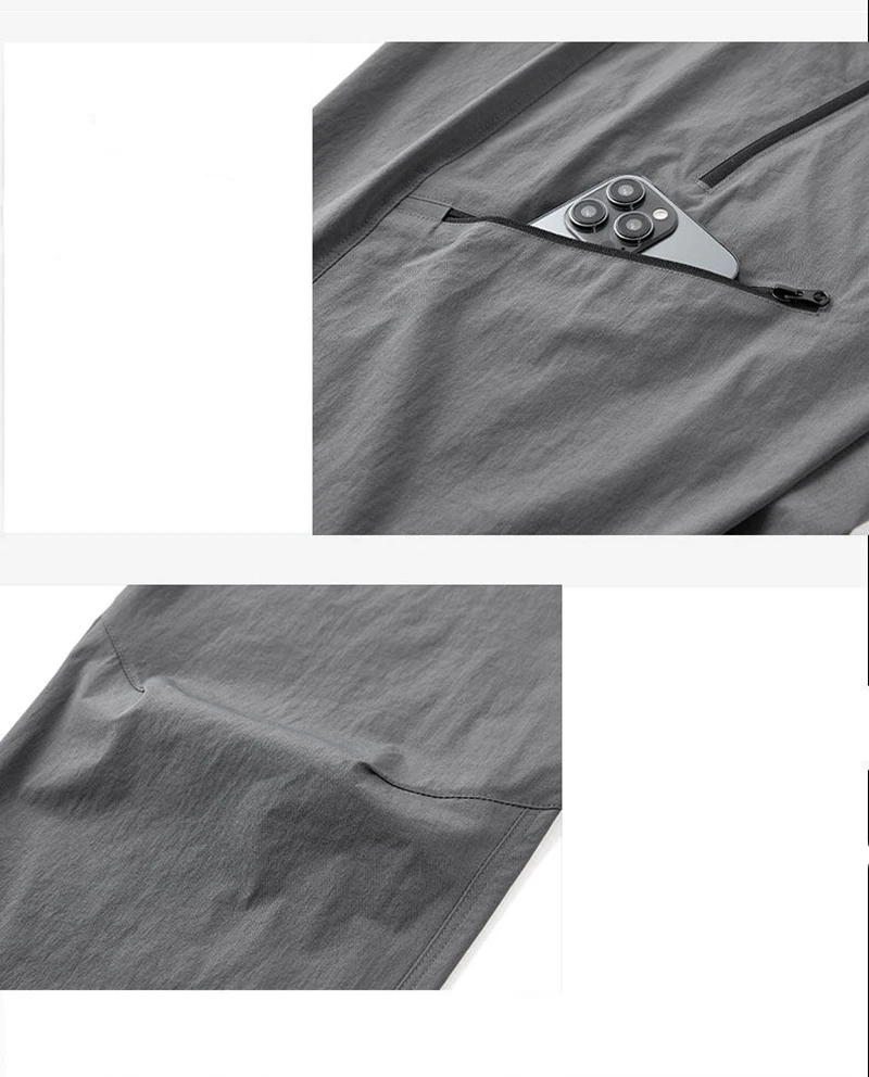 NF&ZG Three-proof nylon casual pants, mountaineering pants, outdoor forest casual pants