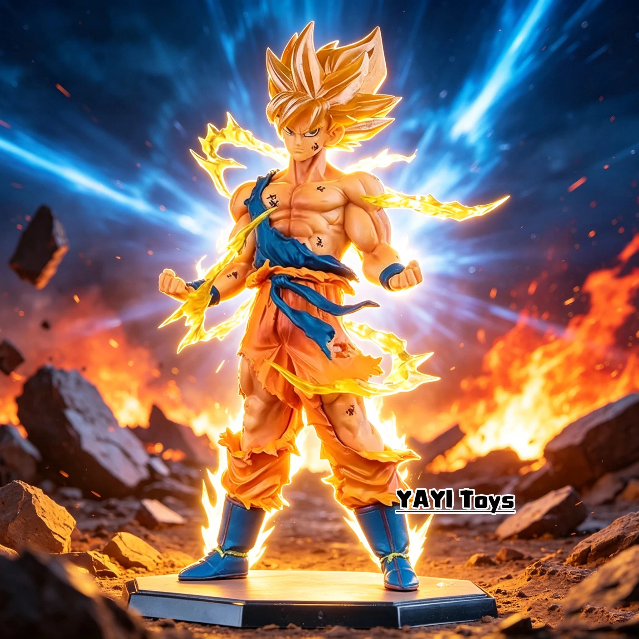 Figura de Anime de Dragon Ball, Son Goku Super Saiyan, 16 cm, Figura de Acción de Goku DBZ, Regalos, Figuras Coleccionables para Niños