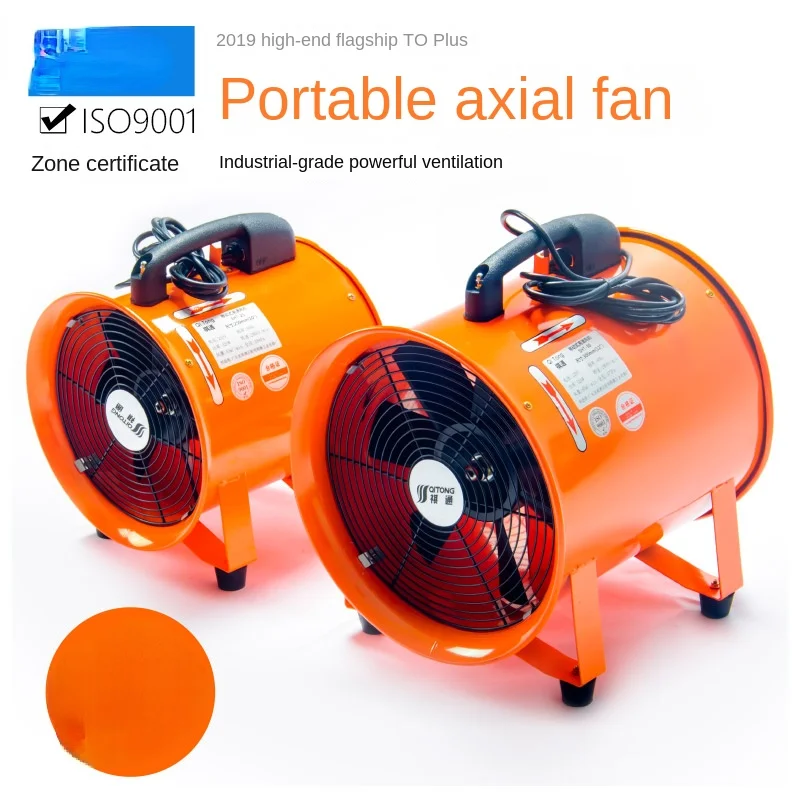 

Axial Flow Fan Industrial Exhaust Blower Portable Fan 220 V380 Tunnel Marine Painting Ventilation Equipment