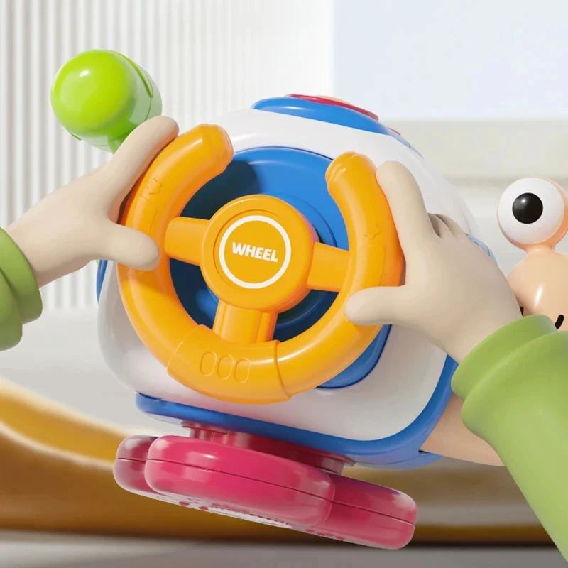 Baby Activity Cube Busy Ball Travel Toys 1-3 Year Toddler Busy Board Hand Grasping Ball Sensory Educational Toys - view 4