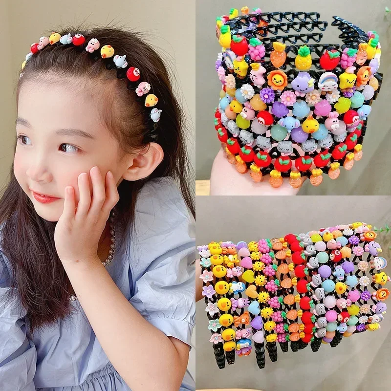 Hair Accessories for Girls Ties Headbands Band Bandeaux Scrunchie Bandana Fashion Haarband Korean Tiara Cheveux Fille Kids Cute