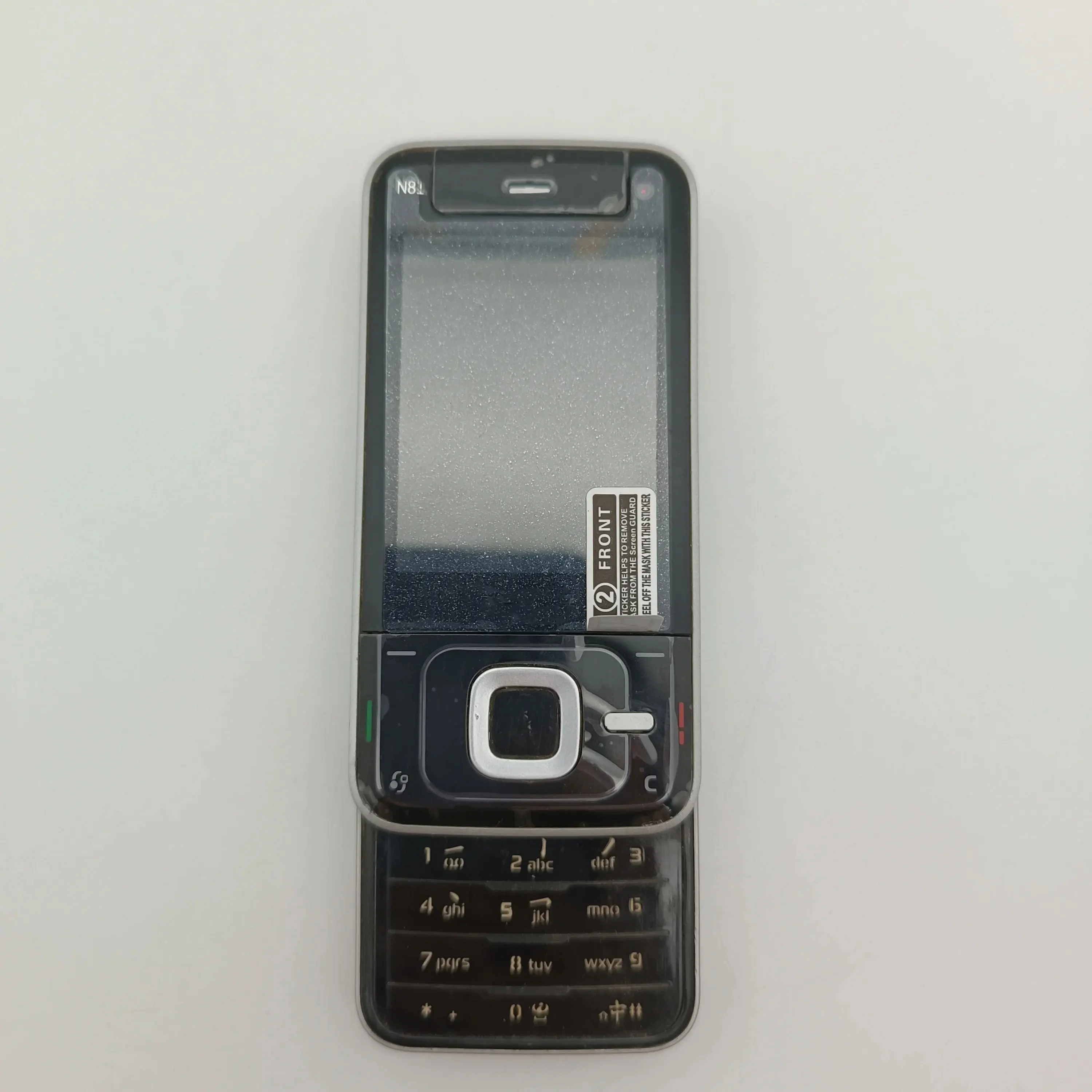 هاتف محمول N81 أصلي مصنوع في فنلندا يدعم اللغة الإنجليزية بحالة جيدة