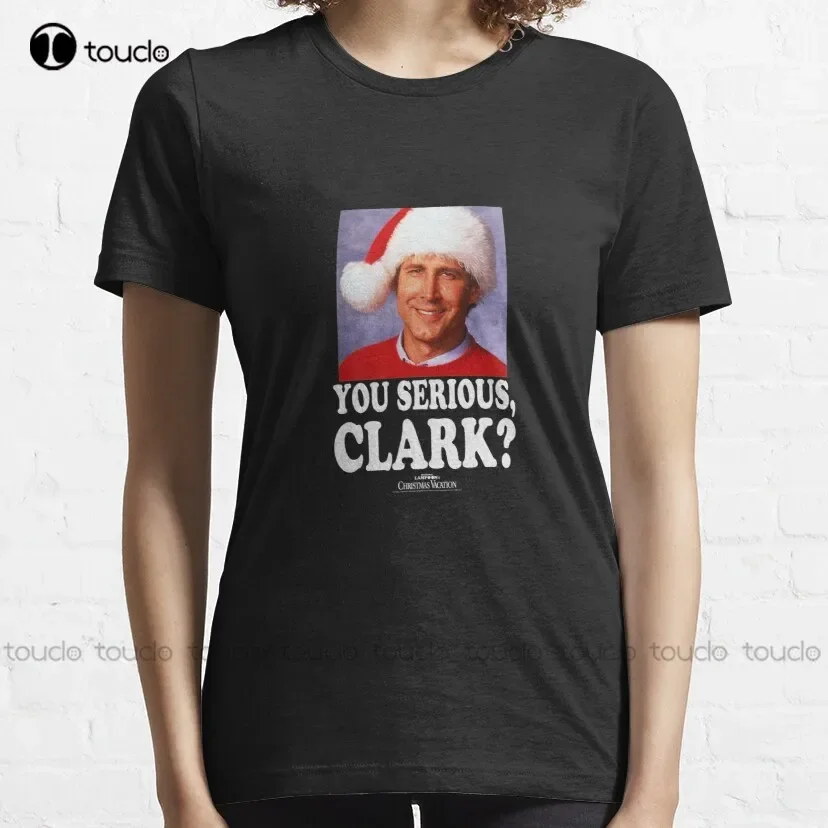 National Lampoon S Christmas Vacation Clark Photo Premium T Shirt Classic T-Shirt Fishing Shirts For Men Xs-5Xl Fashion Funny