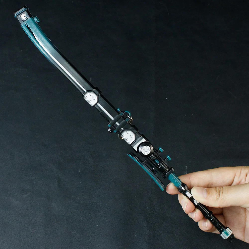 โมเดลงานฝีมือโลหะขนาด 30 ซม. จากเกม Zenless Zone Zero พร้อมปลอกดาบ ของตกแต่งตั้งโต๊ะ ของขวัญวันเกิด ของเล่น