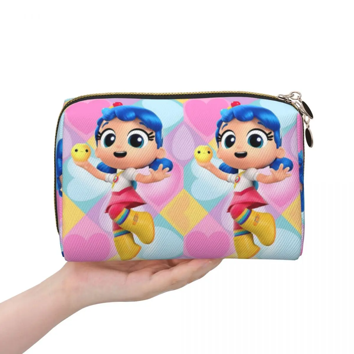 

Женская косметичка True And The Rainbow Kingdom, дорожный органайзер для макияжа, сумка для хранения туалетных принадлежностей, Dopp Kit Box