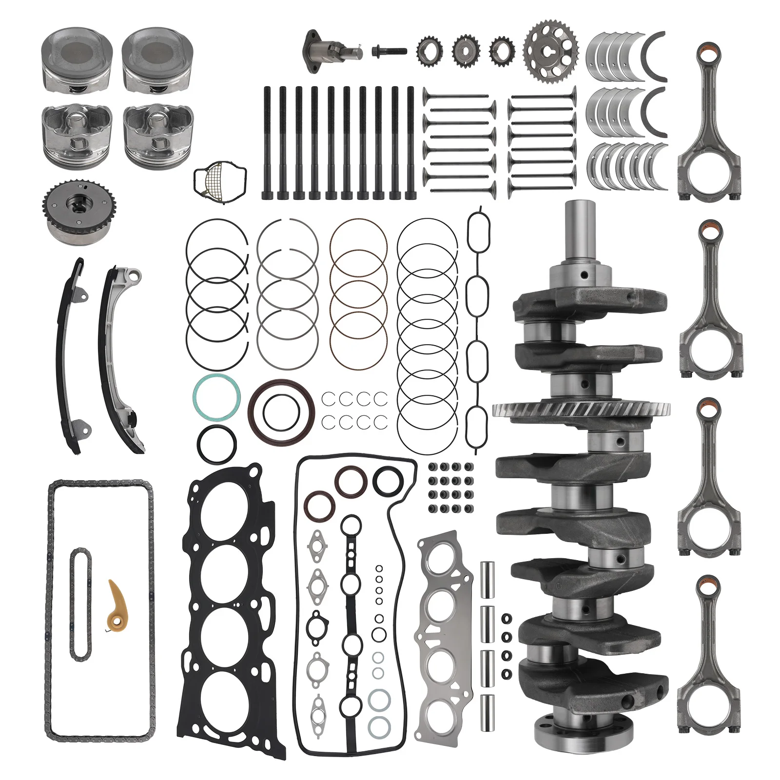 

Engine Rebuild Kit for Toyota Highlander 2.4L with Connecting Rods 13201-29685