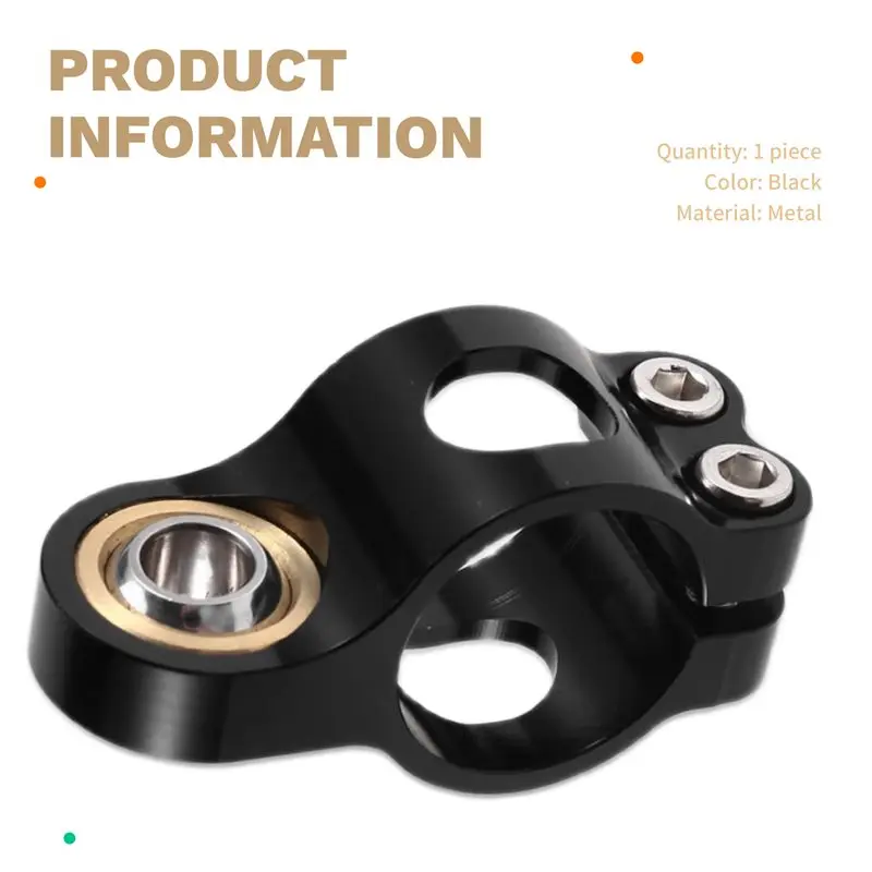 AB16-ملحقات الدراجات النارية قاعدة مثبت التوجيه الاحتفاظ بمشبك التوجيه المثبط مشبك المسمار المزدوج