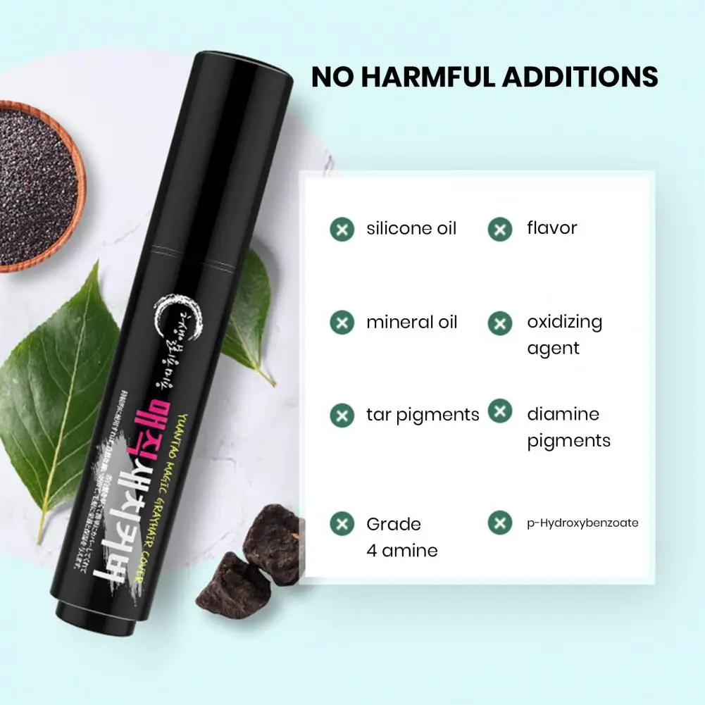 

Harmless Hair Dye for Scalp Hair Cream for Gray Coverage Salon-quality Hair Dyeing Brush Easy Diy Gray Hair Coverage