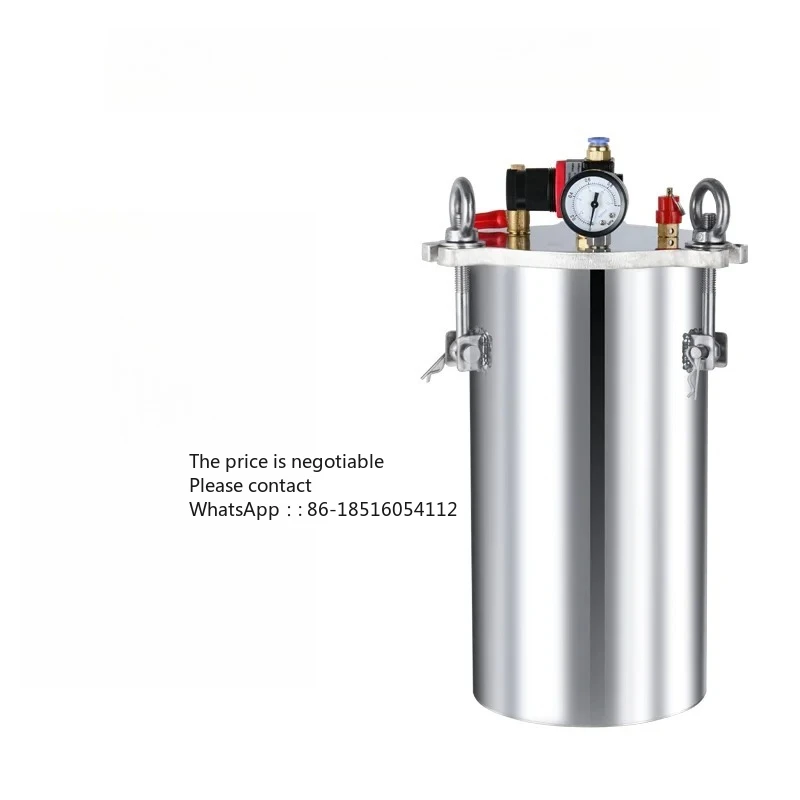 

Диспенсер для клея, ведро из нержавеющей стали, резервуар под давлением распыления, резервуар для хранения, пневматическое ведро для клея, настройка высокого давления