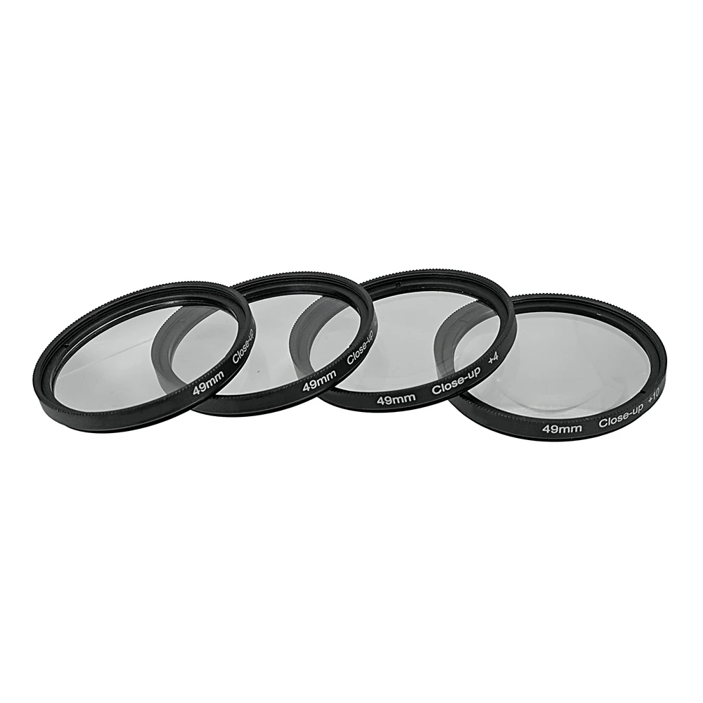 Macro Close Up Lens Filter +1+2+4+10 Filter Kit 37/39/40.5/43/49/55/58/67mm For Canon Nikon Sony Cameras