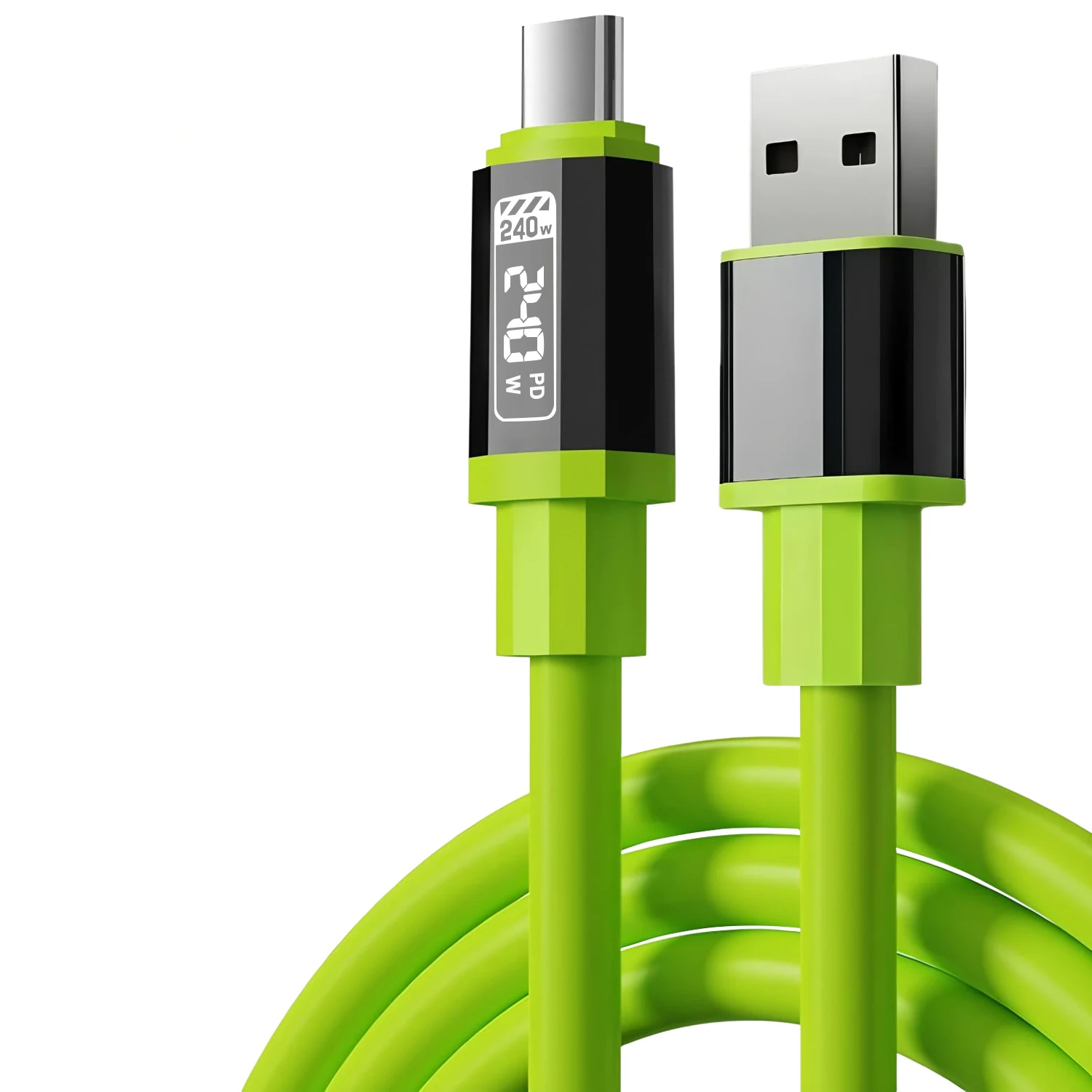 240W Fast Charging Cable for iPhone15 16 17 Android USB Type C Charger Cable Multiple USB Charging Wire Line USB-Type-c Cable