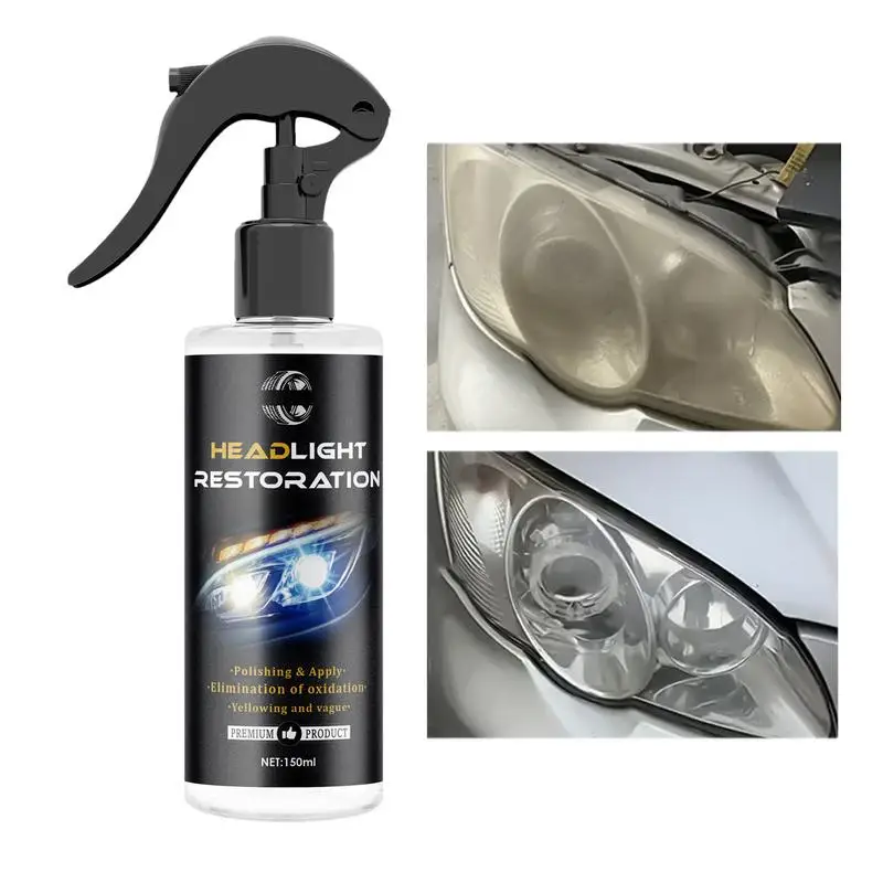 

Innovative Headlight Repair Polish 150ml Car Headlight Polishing Renovation Liquid Headlight Restore And Protect Liquid Car