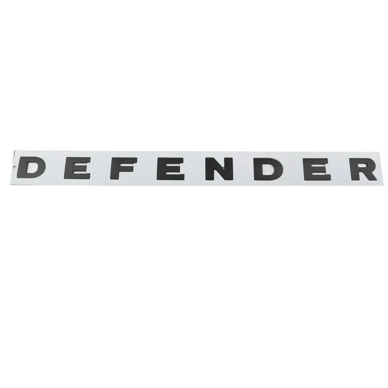 DEFENDER letter logo car stickers old style for Land Rover DEFENDER SPORT SUV front hood cover label emblem refit trunk decals