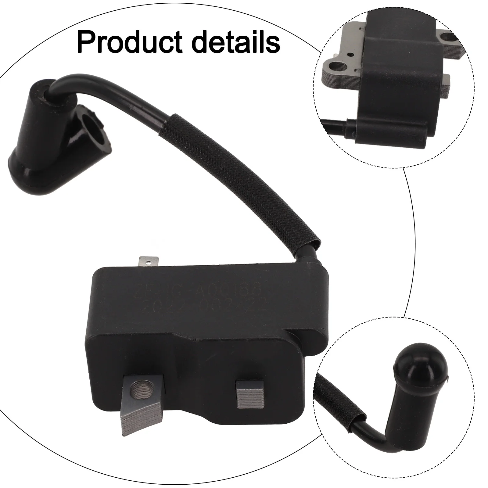 

225R Ignition Coil 232L 235R 503865801 Ignition Coil Fits Rubber+metal Trimmer 5038658-01 Great Replacement New
