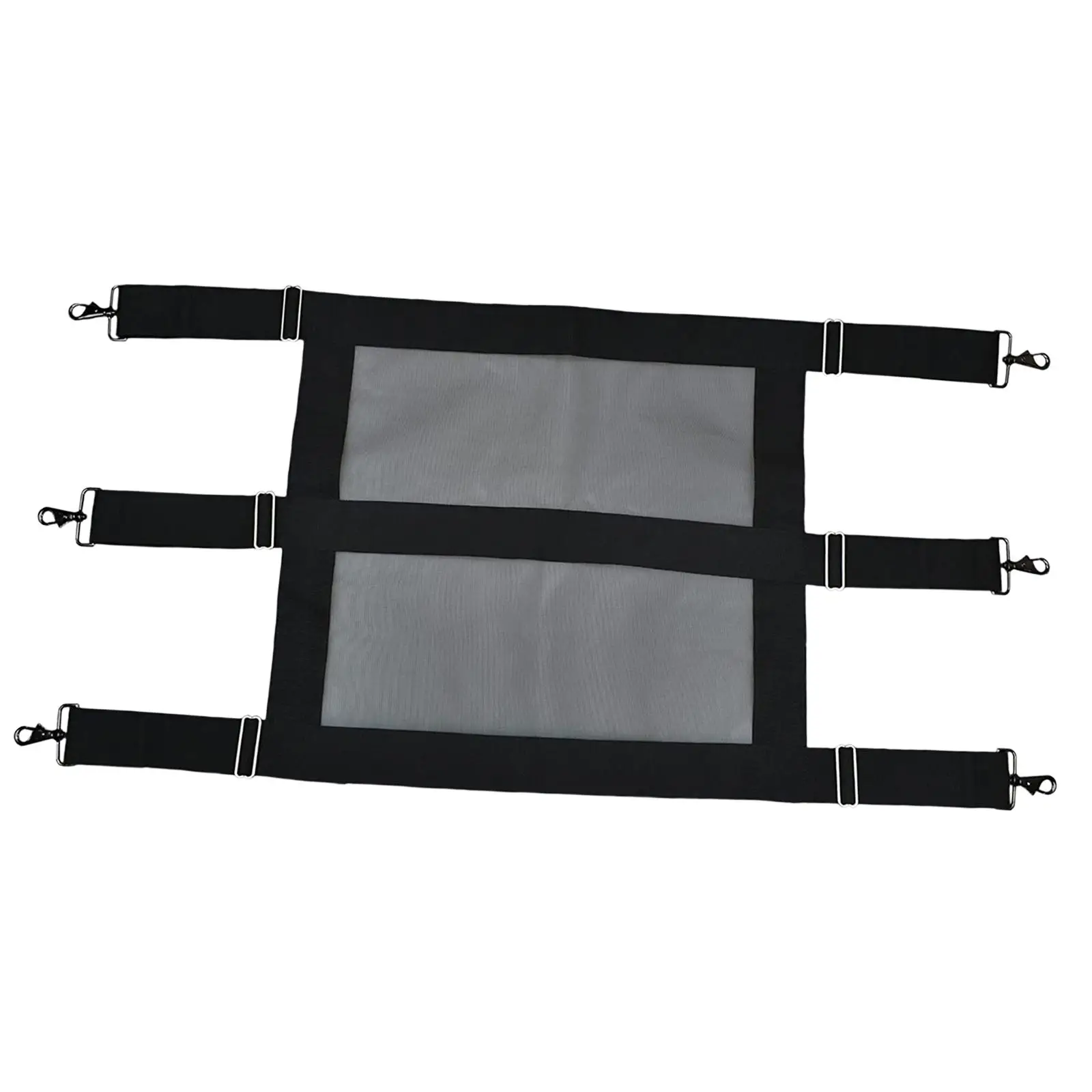 Horse Aisle Stall Guard Aisle Guard for Horses and Hardware with Adjustable Straps for Barn
