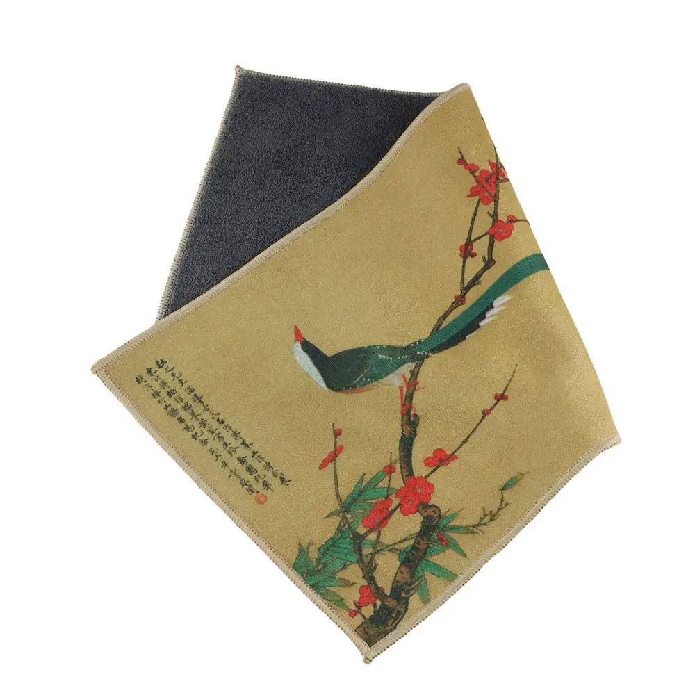 Super Absorbent Thick Table Cleaning Tea Set Accessories Professional Household Rag Table Mats Tea Towel Tea Napkin