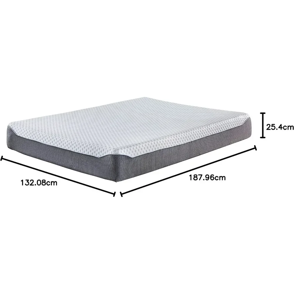 Soft mattress, 12 inch charcoal memory sponge mattress, using dual ventilation technology for ultimate breathability, mattress