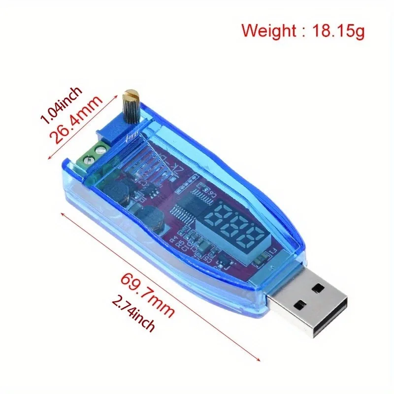 DC-DC USB upturns and depressurized power regulator from 5V to 1.8V to 3.3V to 5V to 9V to 12V to 24V