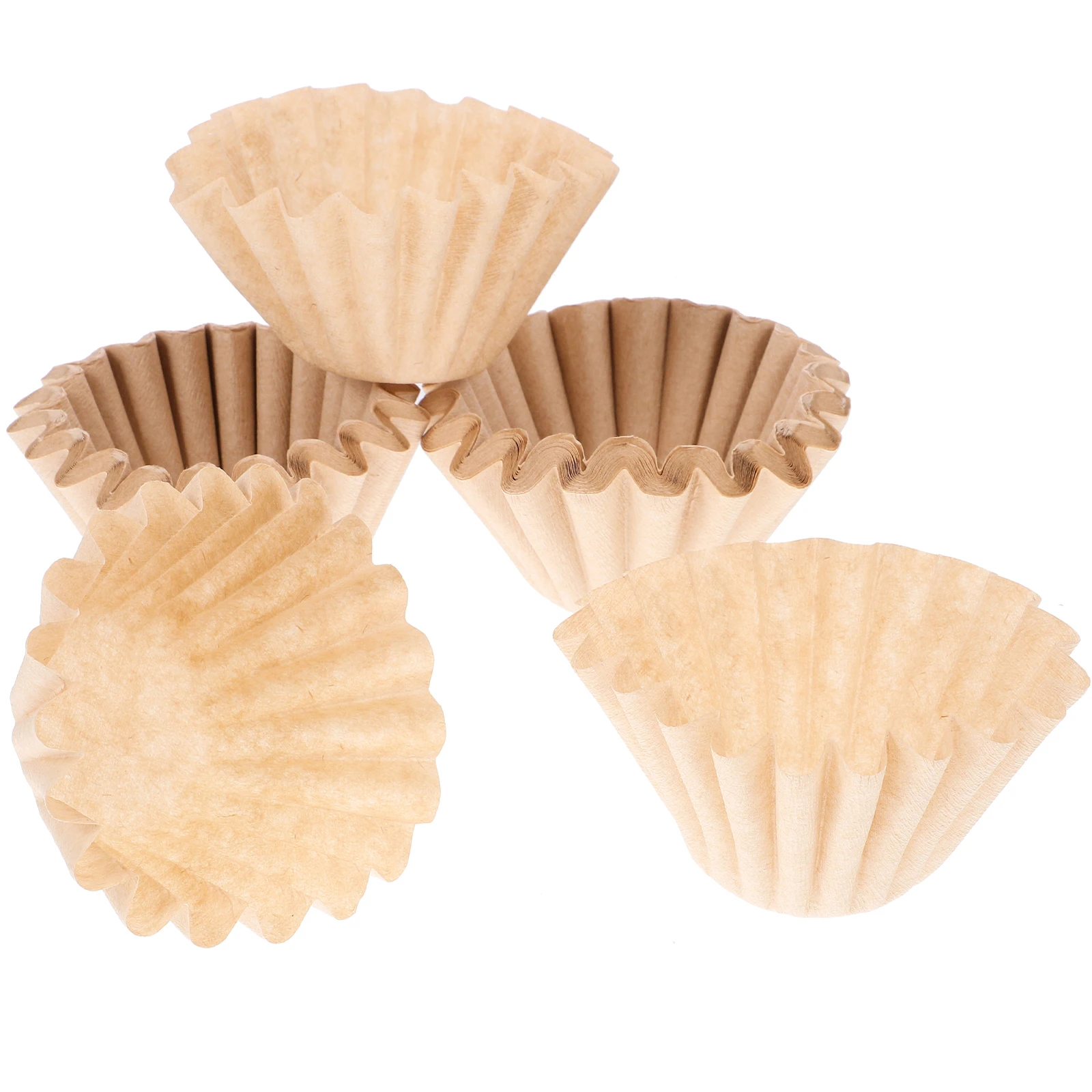 

50pcs Cake Coffee Filters Unbleached Safe Filtering Paper for V Shaped Cups Filtering Paper Coffee Accessories