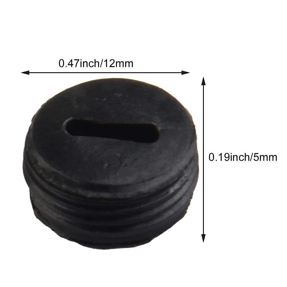 10pcs Carbon Brush Cover Cap Plastic Holder Hand Electric Drill Angle Grinder For Motor Accessories Replacement Part Power Tool