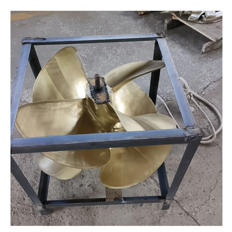 Bronze CU1 CU3 Material 3 4 5 Blades High Speed Bronze Fan Blade Marine Propeller for Yacht