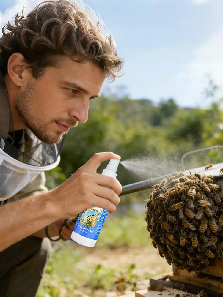 100ml Outdoor Beekeeping Bee Attractant Bait Easy Catching Bee Pheromone Lure Swarm Commander for Honey Hive Attraction