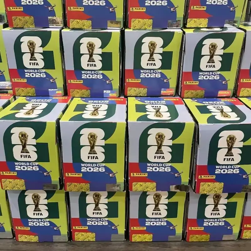 

Panini 2026 FIFA World Cup Sticker Collection Box Official Sticker Soccer Collectible Set Souvenir Fun Collector Gifte