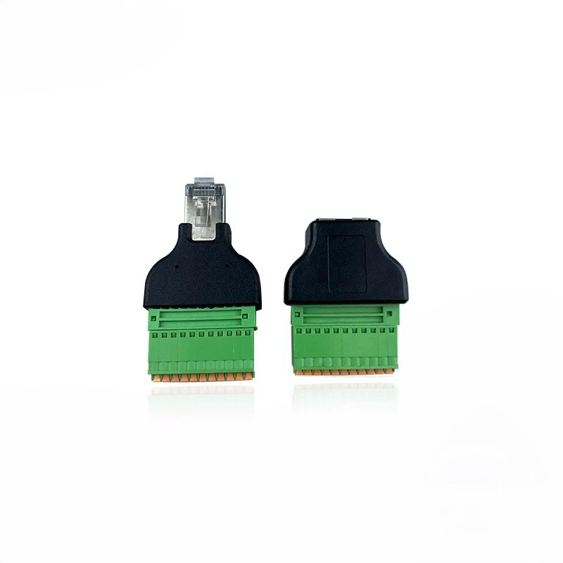 

Rj50 для клеммной колодки до 10pin 10cfl-52 Rj50 для винтового адаптера Rj45 10pin Male Female