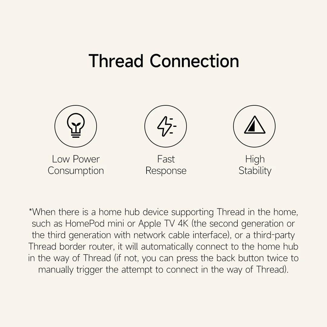 Qingping Innentemperatur- und Feuchtigkeitsmonitor T-Version Thread/BLE Hochpräzises E-Link INK Thermometer Kompatibel mit Apple HomeKit – Detail 8