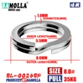 silver8.0mm 50pcs