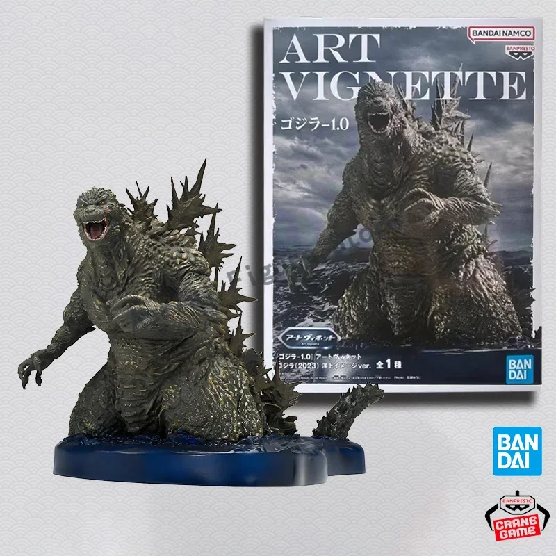 En Stock BANPRESTO modelo Original Godzilla 1,0 Godzilla 2023 imagen del océano 27cm figura modelo colección juguete para regalo