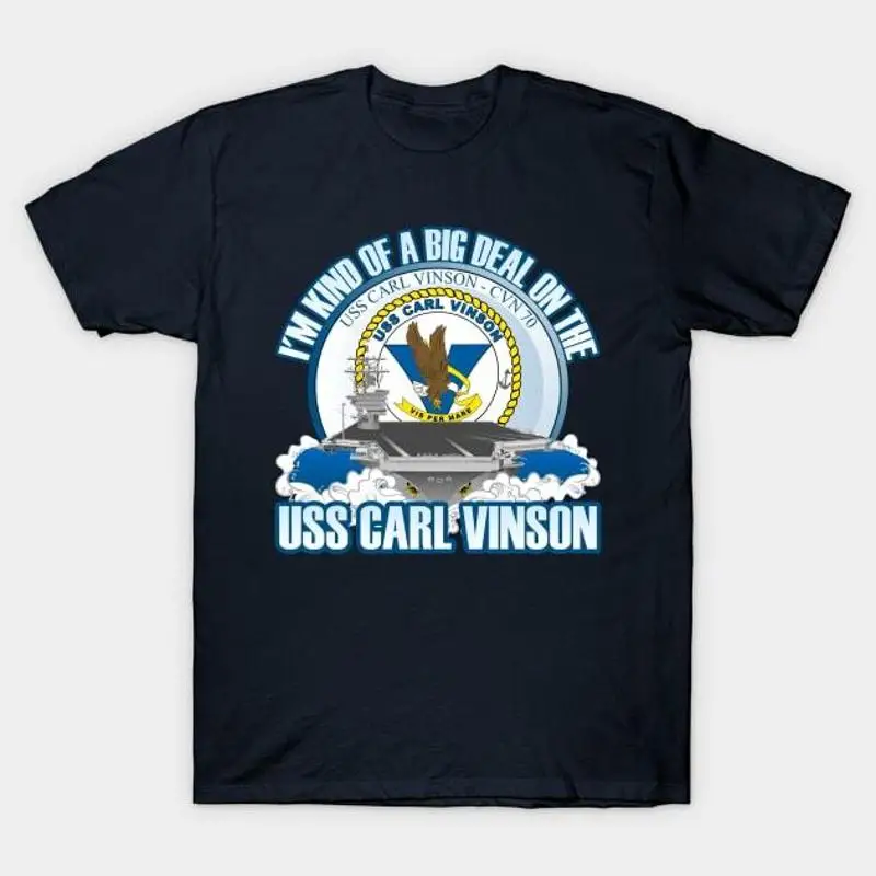 

Футболка «Я виды больших Deal On The USS Carl Vinson», S 5XL, быстрая доставка