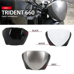NEW Front Screen Lens Windshield Fairing Flyscreen Kit For TRIDENT 660 For Trident 660 2021 2022 Windscreen Deflector Accessorie
