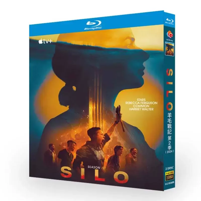 

Silo Season 2 2024 Blu-ray Disc